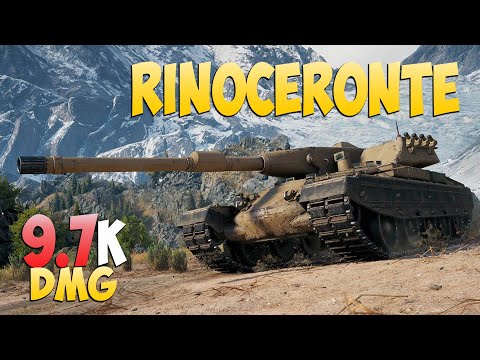 Видео: Rinoceronte - 6 Kills 9.7K DMG - Продвинутый! - Мир Танков