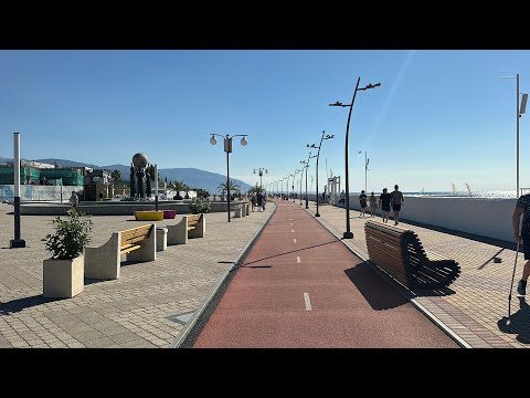 Видео: Бархатный сезон в Сочи / Имеретинка / Пляж 🏝️ Сириус 