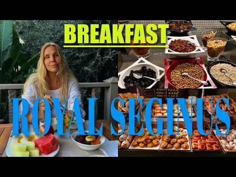 Видео: ROYAL SEGINUS 🇹🇷/ BREAKFAST/ РОСКОШНЫЙ ЗАВТРАК В ОТЕЛЕ 🍳🥐🥨🍩☕️🫖🍐🍎🍏🍉