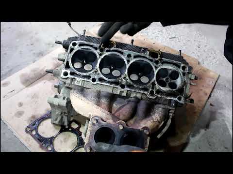 Видео: Ремонт головки пробило прокладку ГБЦ на ВАЗ 2110 2004 1,5 16кл Лада 2110 LADA  2часть