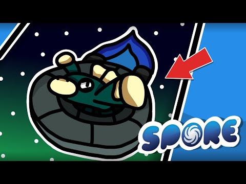 Видео: Сомы покоряют "Космический" этап в Spore | Рандомный Спор #4 |Прохождение Spore: Galactic Adventures