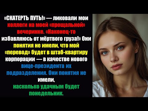 Видео: Моя команда устроила прощальную вечеринку, когда меня перевели, но они понятия не имели, куда