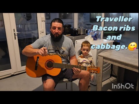 Видео: Традиционный ужин «Путешественников» с беконом и капустой после долгого рабочего дня и пирог «Бен...