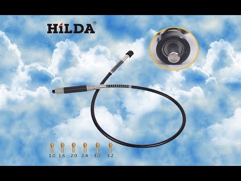 Видео: Гибкий вал для мини дрели HILDA 400 ватт.