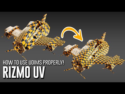 Видео: Как правильно использовать UDIM!