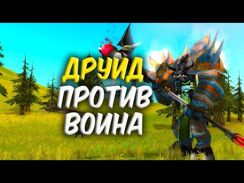 Видео: ДРУИД ПРОТИВ ВОИНА. Гайд на ферала танка WoW Classic. 2 часть
