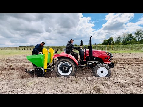 Видео: Посадка картофеля быстро и легко 2025 Rossel 244 сажалка Rossel