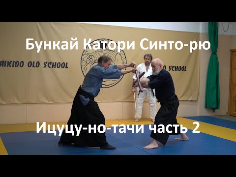 Видео: Разбор техники Катори Синто-рю. Анализ и бункай второй связки ицуцу-но-тачи. Востросаблин Александр.