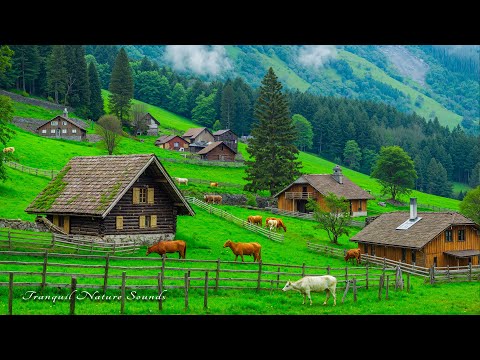 Видео: Спокойная музыка 🌿 Потрясающие пейзажи Швейцарии для глубокого расслабления и снятия тревоги