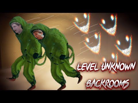 Видео: Это странное место затягивает нас!!! Нам не уйти! Level Unknown Backrooms Demo