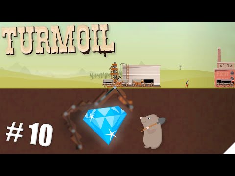 Видео: Turmoil прохождение серия-10 | Нашел первый алмаз!