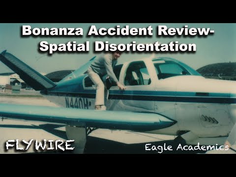 Видео: Обзор аварии на Бонанзе: пространственная дезориентация