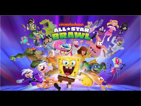 Видео: Nickelodeon All-Star Brawl//Gameplay//Прохождение//Идём за ПЛАТИНОЙ//#2//PS4//1 Ачивка