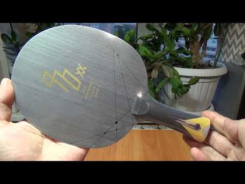 Видео: Основание ракетки для настольного тенниса yinhe 970 xx k