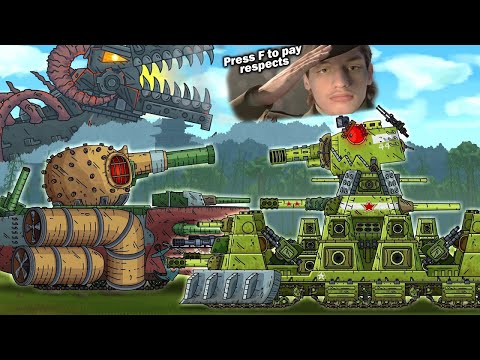 Видео: Реакция на Я УТЯНУ КВ-44 НА ДНО! КВ-44 vs Корабль-Монстр - Геранд Мультики про танки Gerand