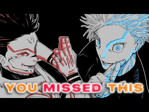 Видео: КАЖДАЯ деталь, которую вы пропустили в Gojo V Sukuna...