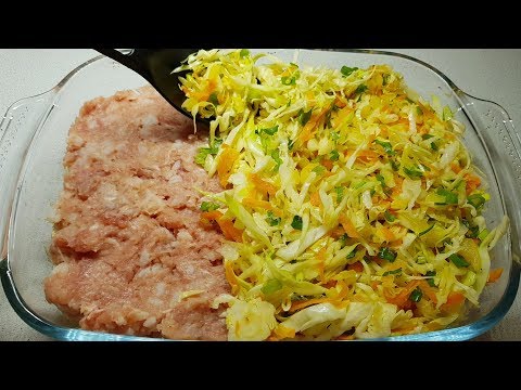 Видео: ВЫЛОЖИЛА слоями и ЗАПЕКЛА! УЛЕТНЫЙ УЖИН ИЗ КАПУСТЫ С ФАРШЕМ!