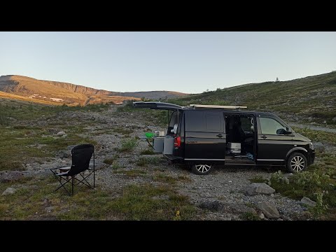 Видео: Путешествие на vw multivan. День 6. Едем в горы. Хибины. Перевал геологов.