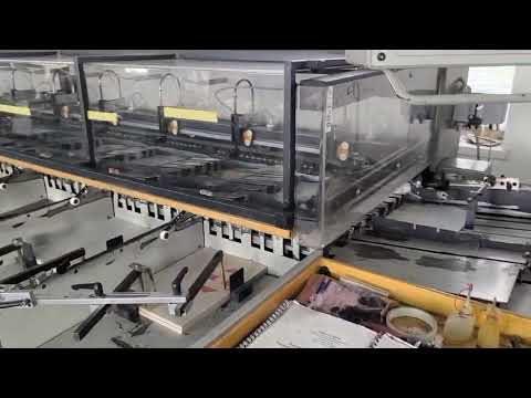 Видео: Горизонтальная листоподборка Theisen & Bonitz FLEX 310 VP, + финишинг Tb sprint 304 QSM, 2004 года.