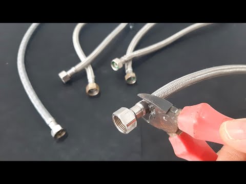 Видео: Не выбрасывайте ‼️ Потому что его действительно можно починить 💯 Ремонт гибкого шланга