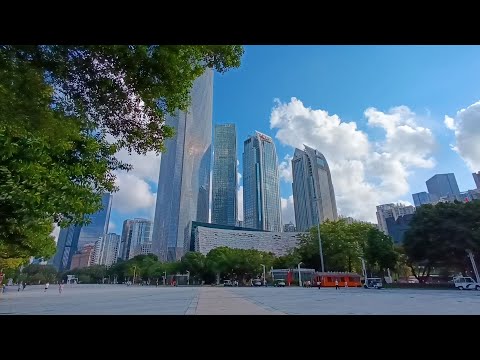 Видео: Прогулка по Гуанчжоу и Гонконгу #Китай
