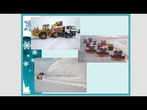 Видео: "Зимнее содержание аэропорта" Преподаватель: Мырзабеков Н. Т.