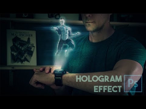 Видео: Эффект голограммы в Photoshop | Просто и весело!
