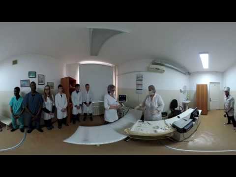 Видео: Семикина Елена Ивановна.Биопсия печени под контролем УЗИ. 360 видео