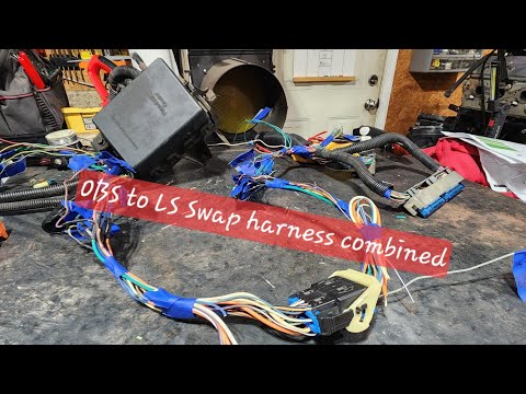 Видео: Проводка OBS, совмещенная с жгутом проводов LS Swap