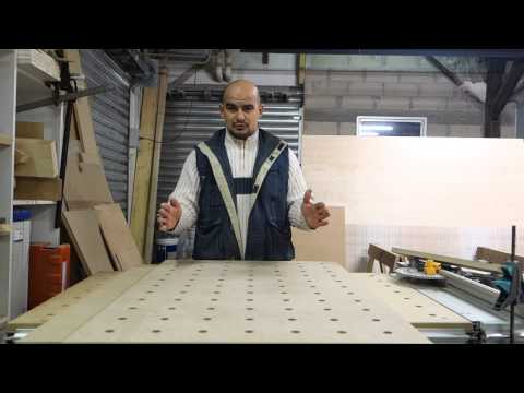 Видео: рабочее место. перфорированная столешница типа MFT3 FESTOOL