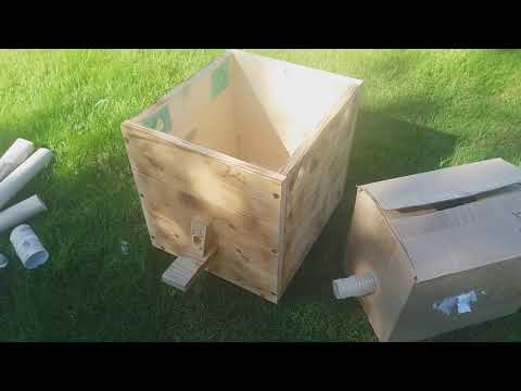 Видео: Как построить домик для шмелей - что внутри?