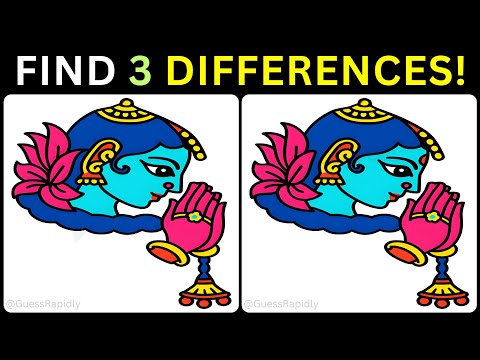 Видео: 💫Только блестящие умы найдут все три🧠【#385 Игра-головоломка «Найди 3 отличия»】