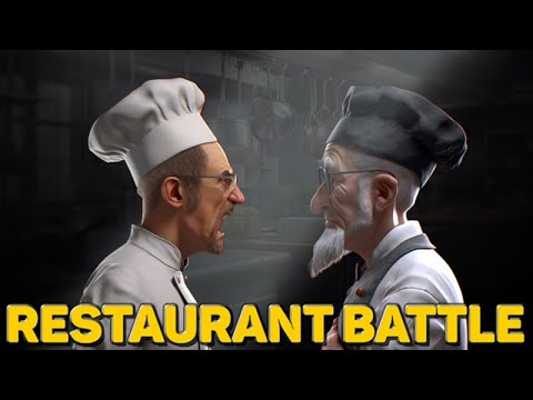 Видео: Restaurant Battle - Ресторанный бизнес. Битва ресторанов. Первый запуск знакомство с игрой