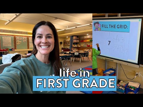 Видео: Занятия для первого класса: правило правописания FLSZ, сложение и вычитание в пределах 10 и напис...