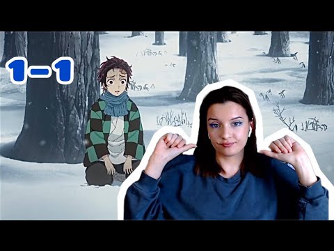 Видео: КЛИНОК, РАССЕКАЮЩИЙ ДЕМОНОВ 1 сезон 1 серия / Реакция на аниме!