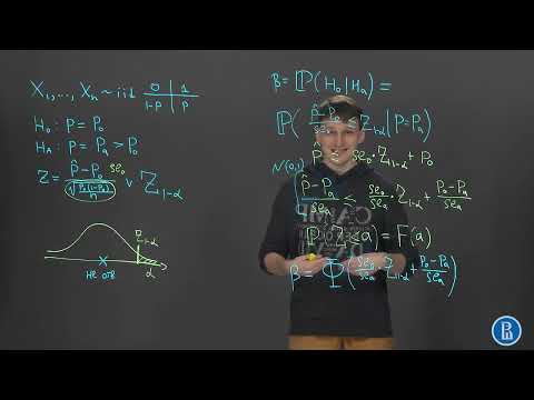 Видео: 09-06 доска Ошибка 1 и 2 рода для настоящего критерия