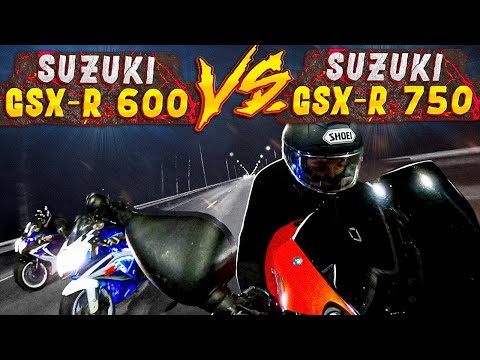 Видео: ЗАРУБА GSX-R 600 vs GSX-R 750