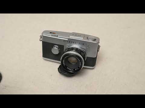 Видео: Обзор полукадровой фотокамеры olympus pen F