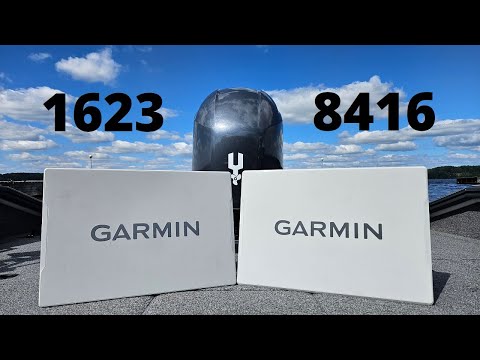 Видео: GARMIN GPSMAP 1623 XSV. Новинка 24 года. Сравнение 1623 и 8416