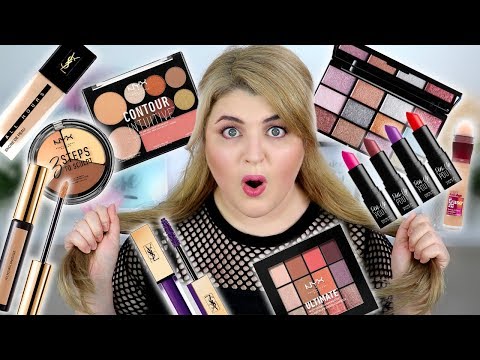 Видео: ТЕСТИРУЮ НОВИНКИ КОСМЕТИКИ: NYX, MAYBELLINE, YSL!