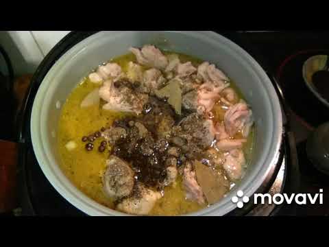 Видео: Тушёнка из птицы в мультиварке/Poultry stew in a slow cooker🤤🤤🤤