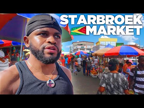 Видео: Внутри КРУПНЕЙШЕГО рынка Гайаны 🇬🇾 | Сердце Джорджтауна (ОБЯЗАТЕЛЬНО К ПОСЕЩЕНИЮ!)