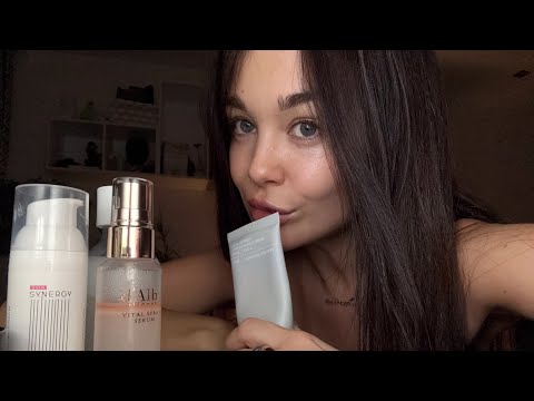 Видео: АСМР тихий голос / уход перед сном ✨