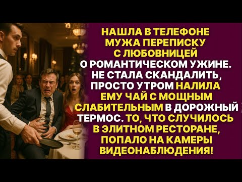Видео: Мой муж изменял мне и я добавила слабительное в его чай!