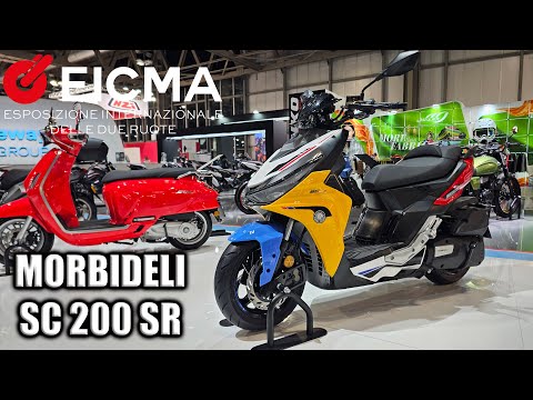 Видео: МОРБИДЕЛИ SC 200 SR - EICMA 2025