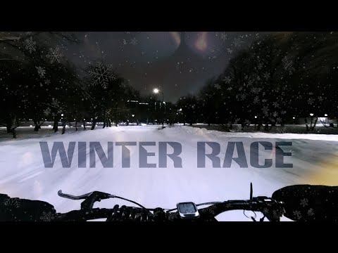 Видео: Катаюсь зимой с 60 звездой на МотоВелосипеде (Веломотор F-50)