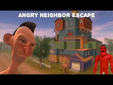 Видео: Angry neighbor escape #1 ограбь дом соседа