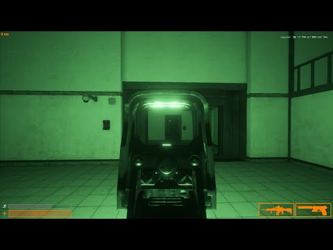 Видео: ПНВ, Сигнальная ракета, Micro-Uzi - Разведчик МОГ в SCP:SL на FLX Classic