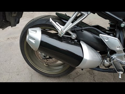 Видео: Проект: Прямоток из сток банки Yamaha FZ1