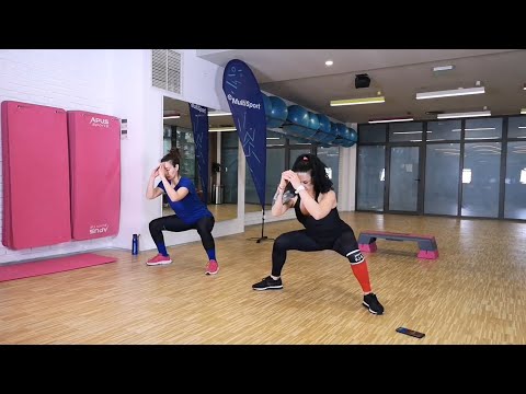 Видео: MultiSport@home: 30 минути табата за крака с Анна